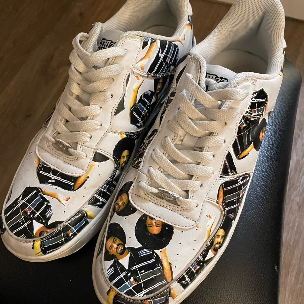 Vintage Thizz Nation Mac Dre Air Furl Ones AF1 Size 11